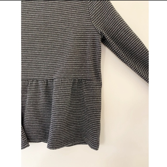 Cute checkered peplum top by NET - Picture 2 of 4